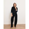 Pantalon en velours bleu marine - Mstfragola - Max Mara