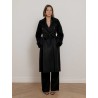 Manteau midi noir en laine vierge - Samanta | 'S Max Mara