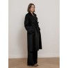 Manteau midi noir en laine vierge - Samanta | 'S Max Mara