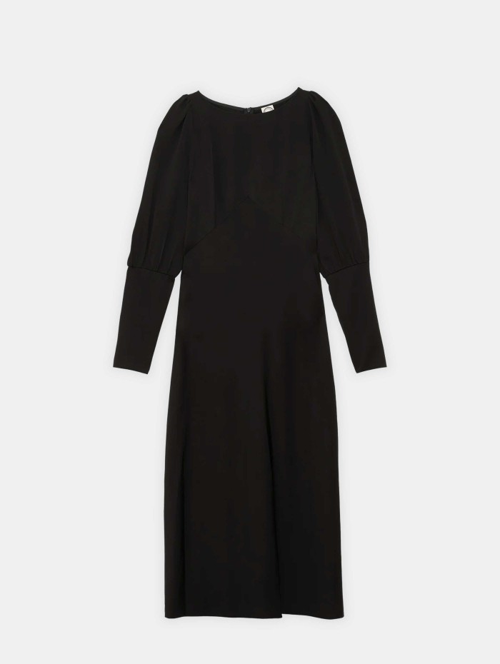 Robe longue évasée en viscose - Alberta - Ines de la Fressange