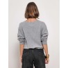 Pull col v en cachemire - Gris - Max et moi