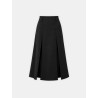 Jupe droite noire - Ava - 26 Avenue