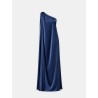 Robe charmeuse une épaule navy - Mona - 26 Avenue