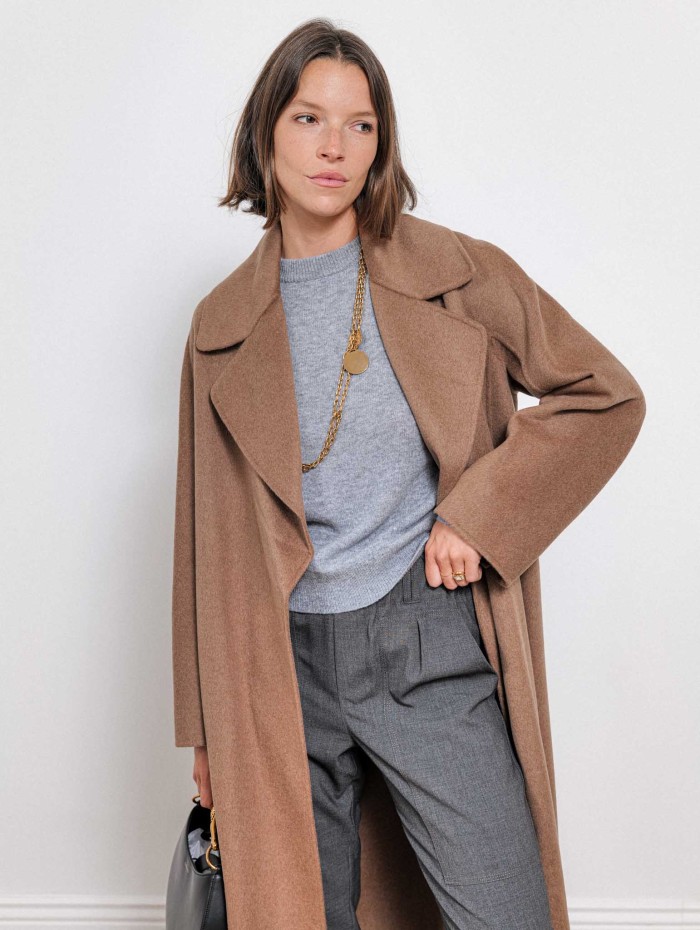 Manteau long en laine et cachemire - Aris - Max Mara
