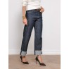 Jean droit revers 7/8 - Poggio - Max Mara