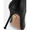 Bottines noires Harper Bootie 85 - Aquazzura