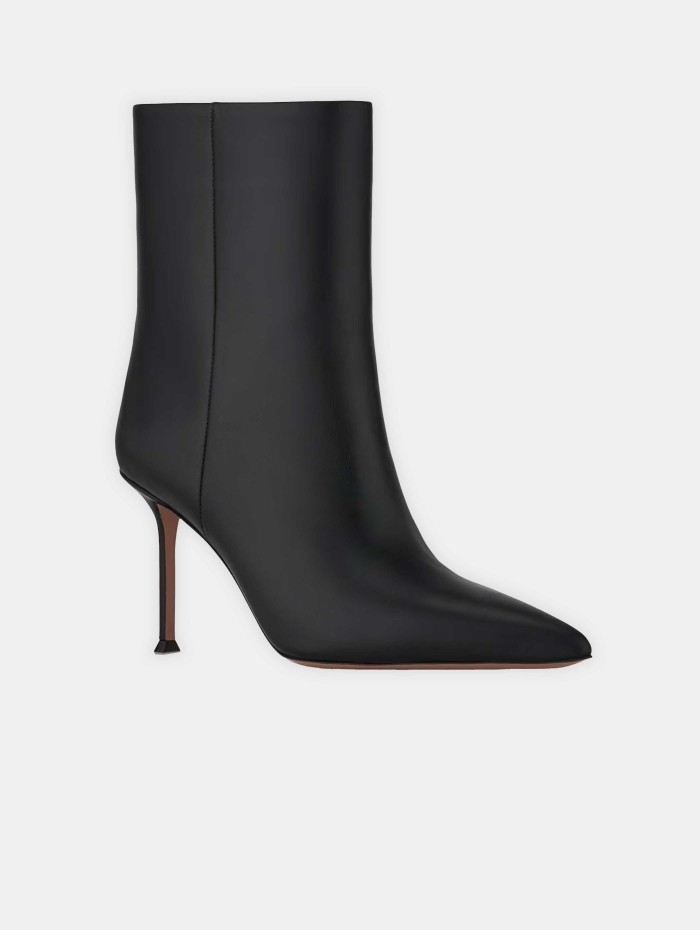 Bottines noires Harper Bootie 85 - Aquazzura