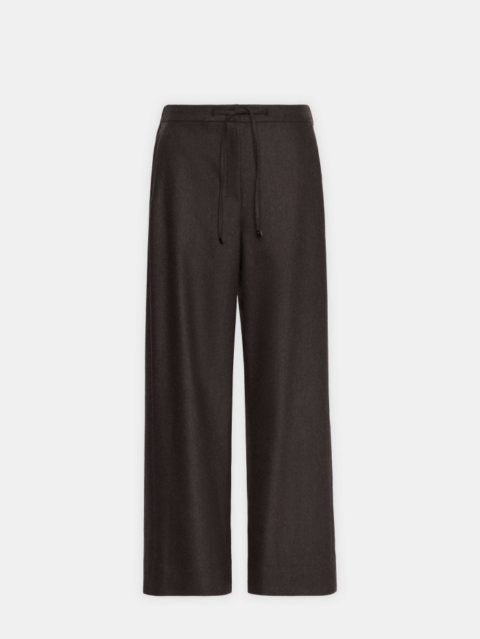 Pantalon fluide en laine stretch - Floria - Max Mara