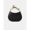 Sac en cuir - Hobo bag with cat handle - Lanvin