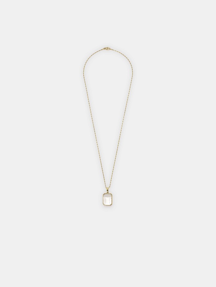 Sautoir à pendentif - Cristal - Goosens