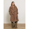 Manteau camel en fausse fourrure - Miss - Max Mara
