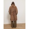 Manteau camel en fausse fourrure - Miss - Max Mara