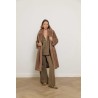 Manteau camel en fausse fourrure - Miss - Max Mara