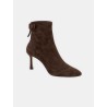 Bottines en daim chocolat - R1B830 - Francesco Russo