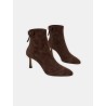 Bottines en daim chocolat - R1B830 - Francesco Russo