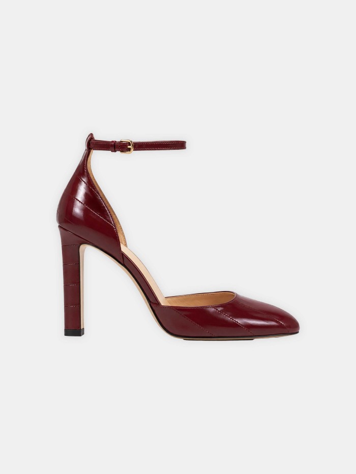 Escarpins à bride - Bordeaux - Francesco Russo