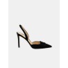 Escarpins en daim - Slim back suede - Francesco Russo