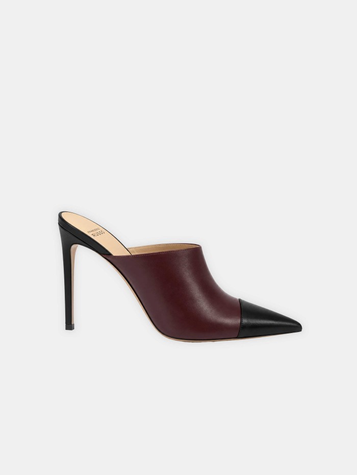 Mules bicolores en cuir de veau - Ripi019 - Aquazzura