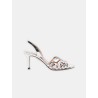 Sandales argent - Hula sandal 75 - Aquazzura