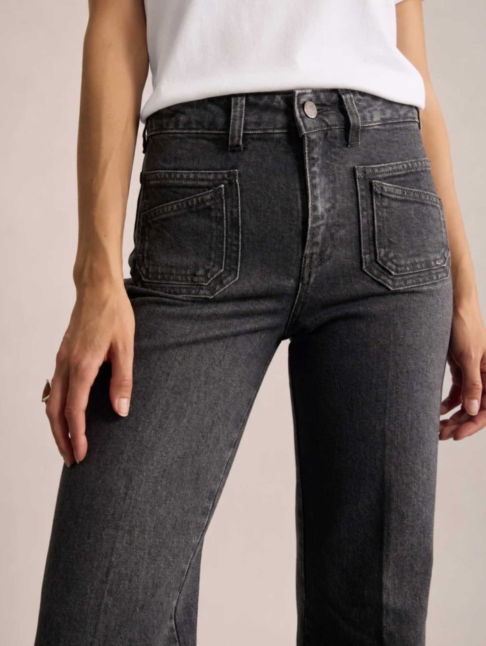 Jean flare gris - Rick - Ines de la Fressange