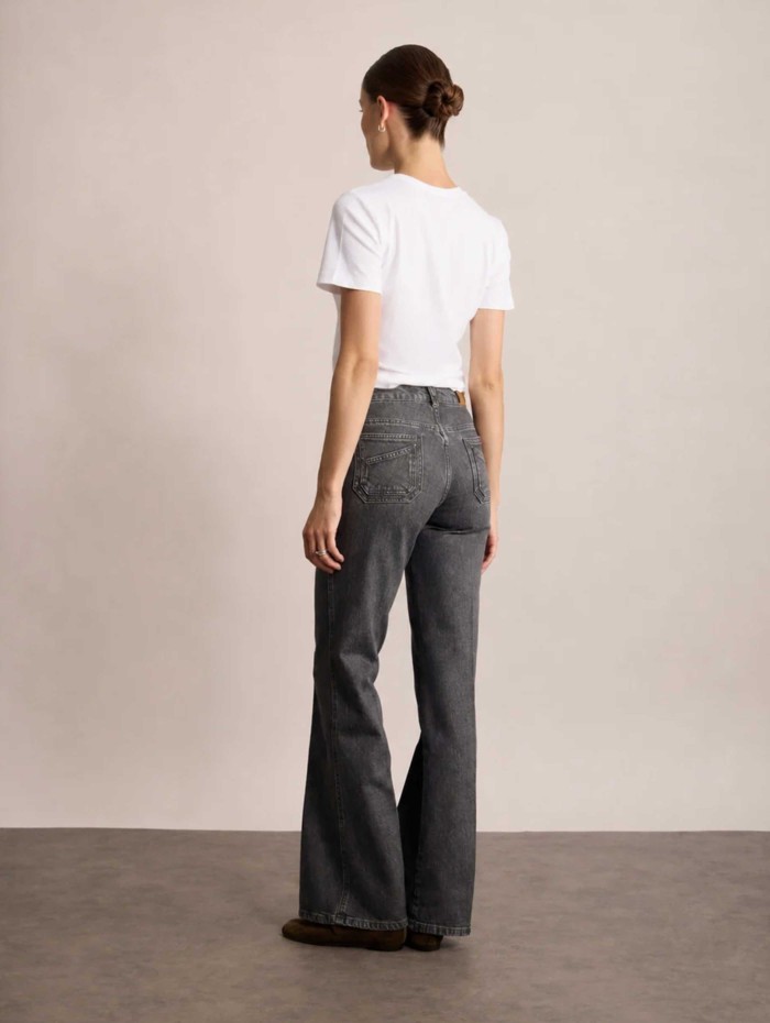 Jean flare gris - Rick - Ines de la Fressange