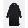 Robe grise ample en laine et cachemire - Noella - Ines de la Fressange