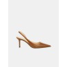 Slingback R1P1039 en cuir camel | Francesco Russo