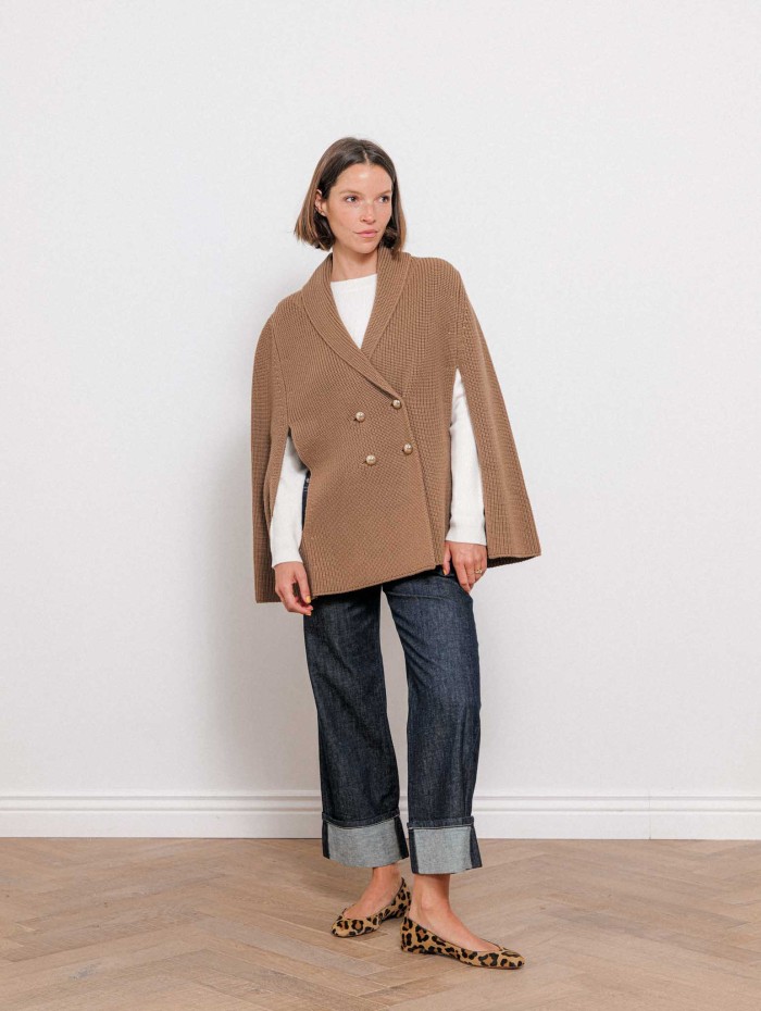 Cape courte en laine - Mxaagenzia - Max Mara