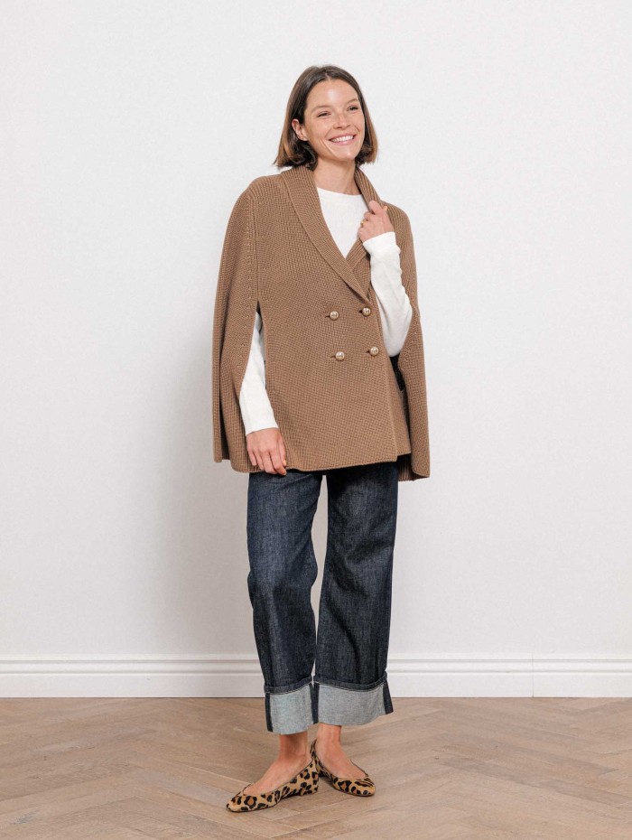Cape courte en laine - Mxaagenzia - Max Mara