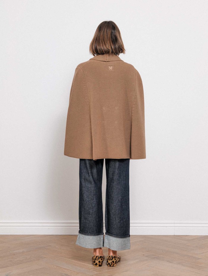 Cape courte en laine - Mxaagenzia - Max Mara