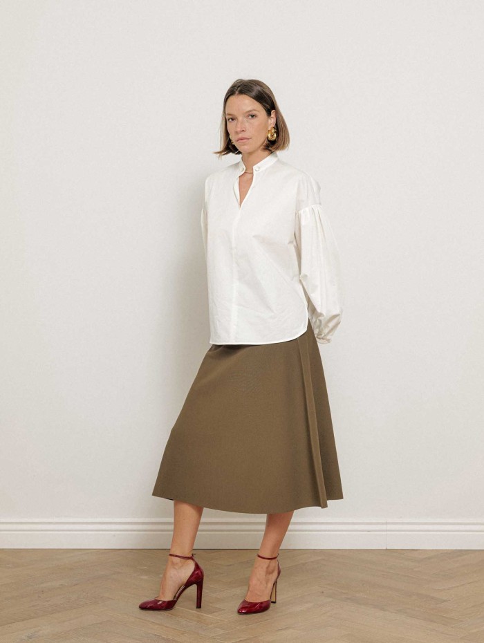Chemisier en satin de coton - Mstginnasta - Max mara