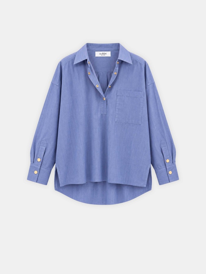 Blouse oversize en coton - Catherine - A.shirt