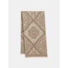Écharpe beige motif bandana - Louise B - 26 Avenue