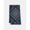 Écharpe femme bleu marine bandana - Louise - 26 Avenue