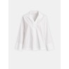 Top blanc oversize en coton bio - Noa  - Ines de la Fressange