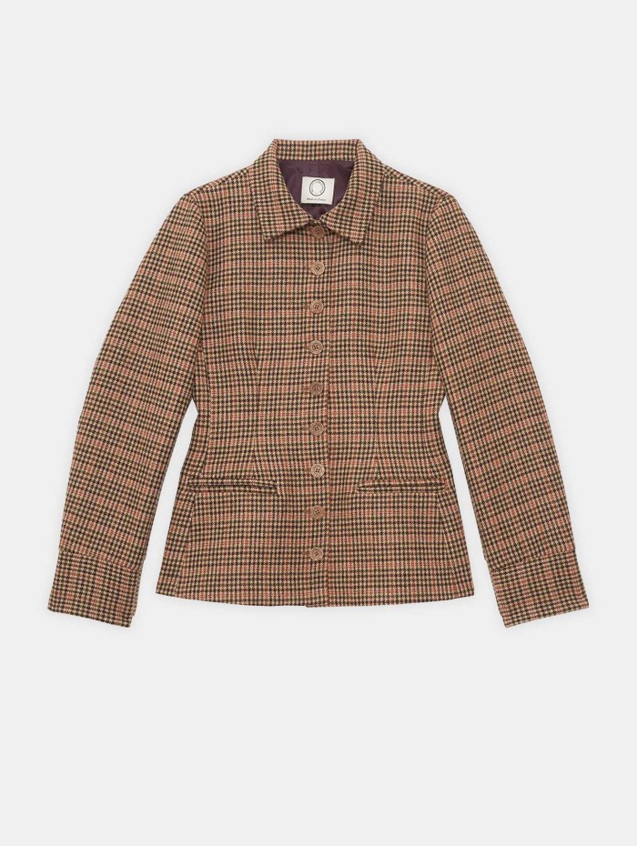 Veste ajustée et évasée en laine - Georges - Ines de la Fressange