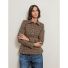 Veste ajustée et évasée en laine - Georges - Ines de la Fressange
