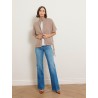 Poncho oversize en alpaga - Beige - Majestic Filatures
