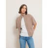 Poncho oversize en alpaga - Beige - Majestic Filatures
