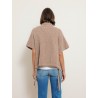 Poncho oversize en alpaga - Beige - Majestic Filatures