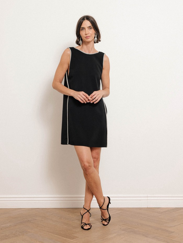 Robe sans manches en cady à strass - Talco - Max Mara