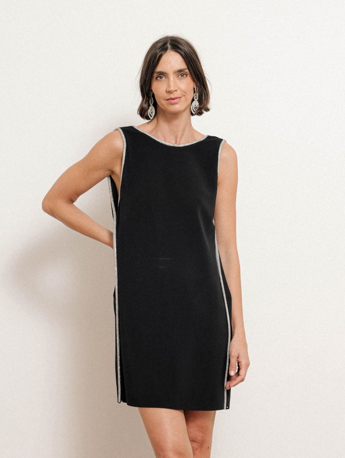Robe sans manches en cady à strass - Talco - Max Mara