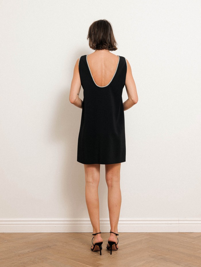 Robe sans manches en cady à strass - Talco - Max Mara