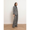 Pantalon droit gris effet tweed - Edicola - Max Mara