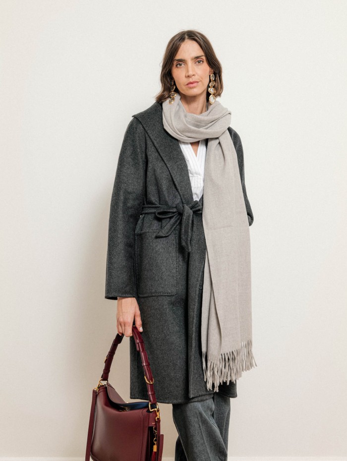 Manteau droit en pur cachemire - Lilia - Max Mara