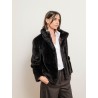 Veste en fausse fourrure à col montant - Crea - Max Mara