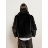 Veste en fausse fourrure à col montant - Crea - Max Mara