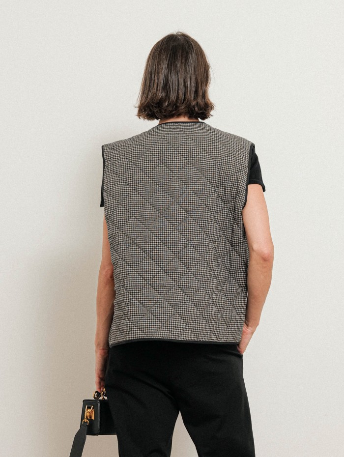 Gilet matelassé sans manches - Winter outerwear - Ines de la Fressange