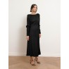 Robe longue évasée en viscose - Alberta - Ines de la Fressange