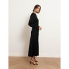 Robe longue évasée en viscose - Alberta - Ines de la Fressange